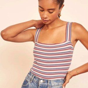 Reformation Canyon Ribbed Tank Top